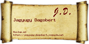 Jagyugy Dagobert névjegykártya